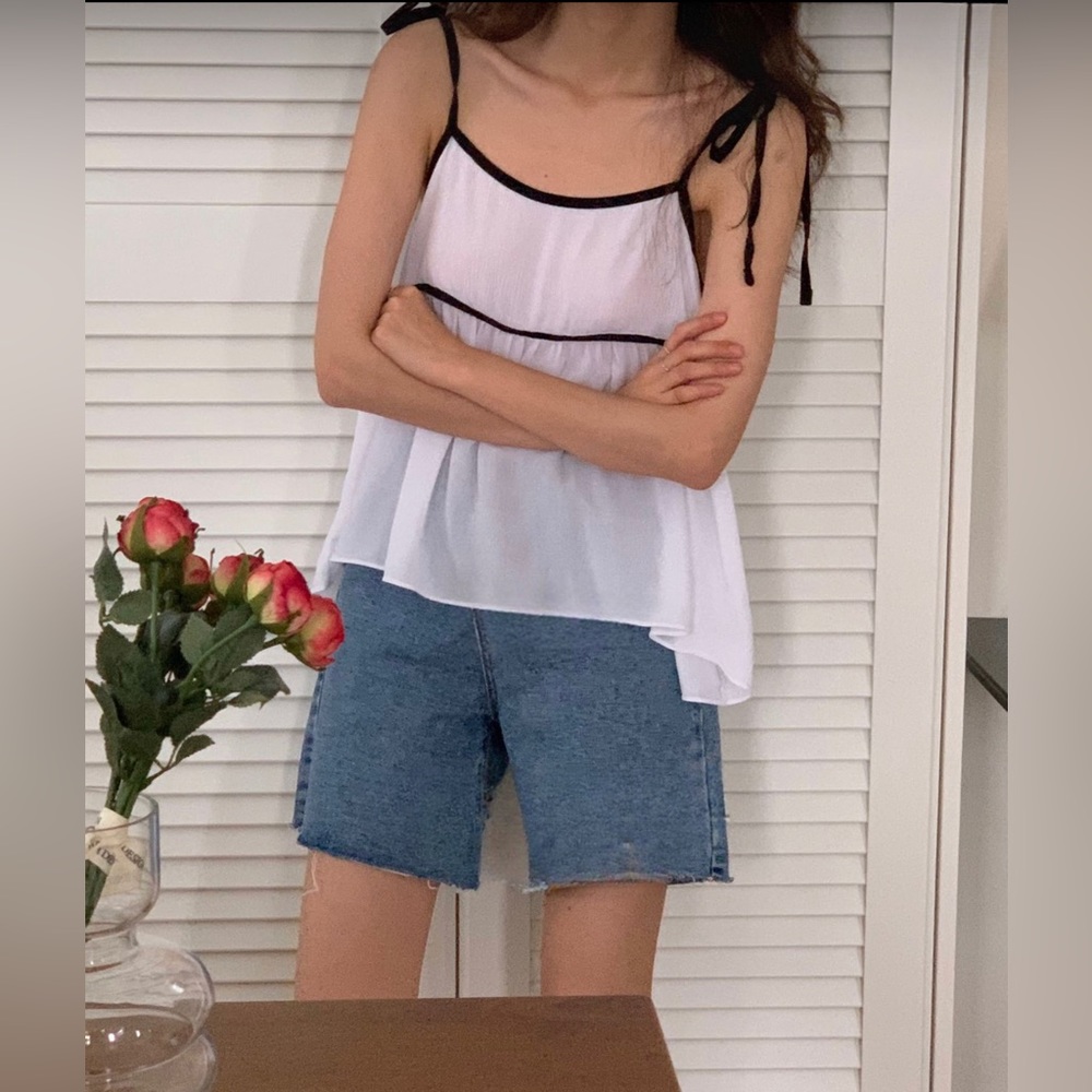 🏖️Sleeveless Top 🏝️-One size (can be fit S-M)